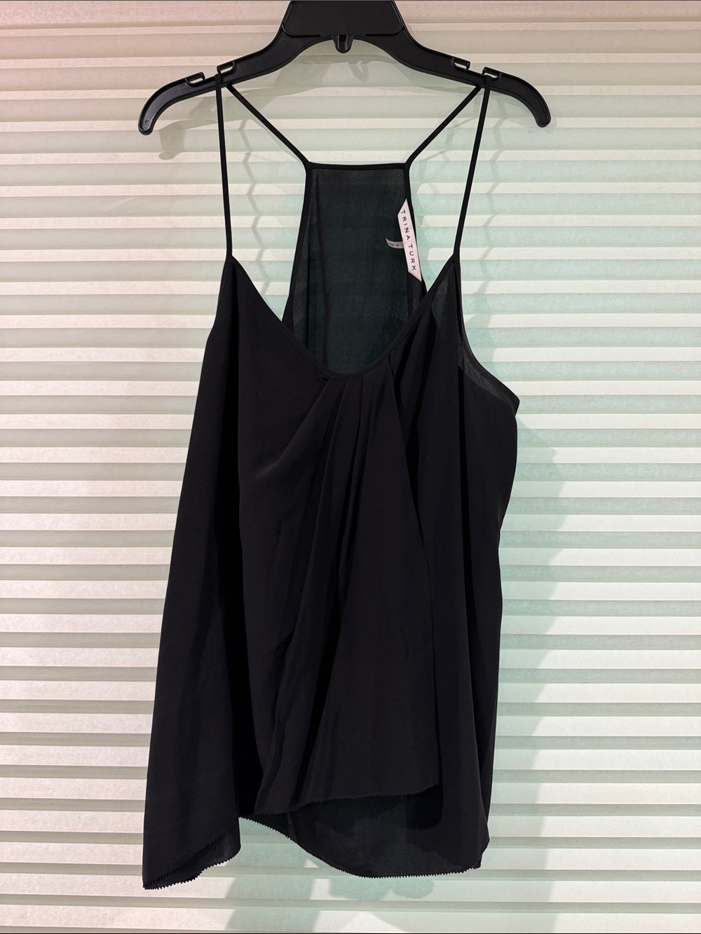 Black Spaghetti Strap Cami Top